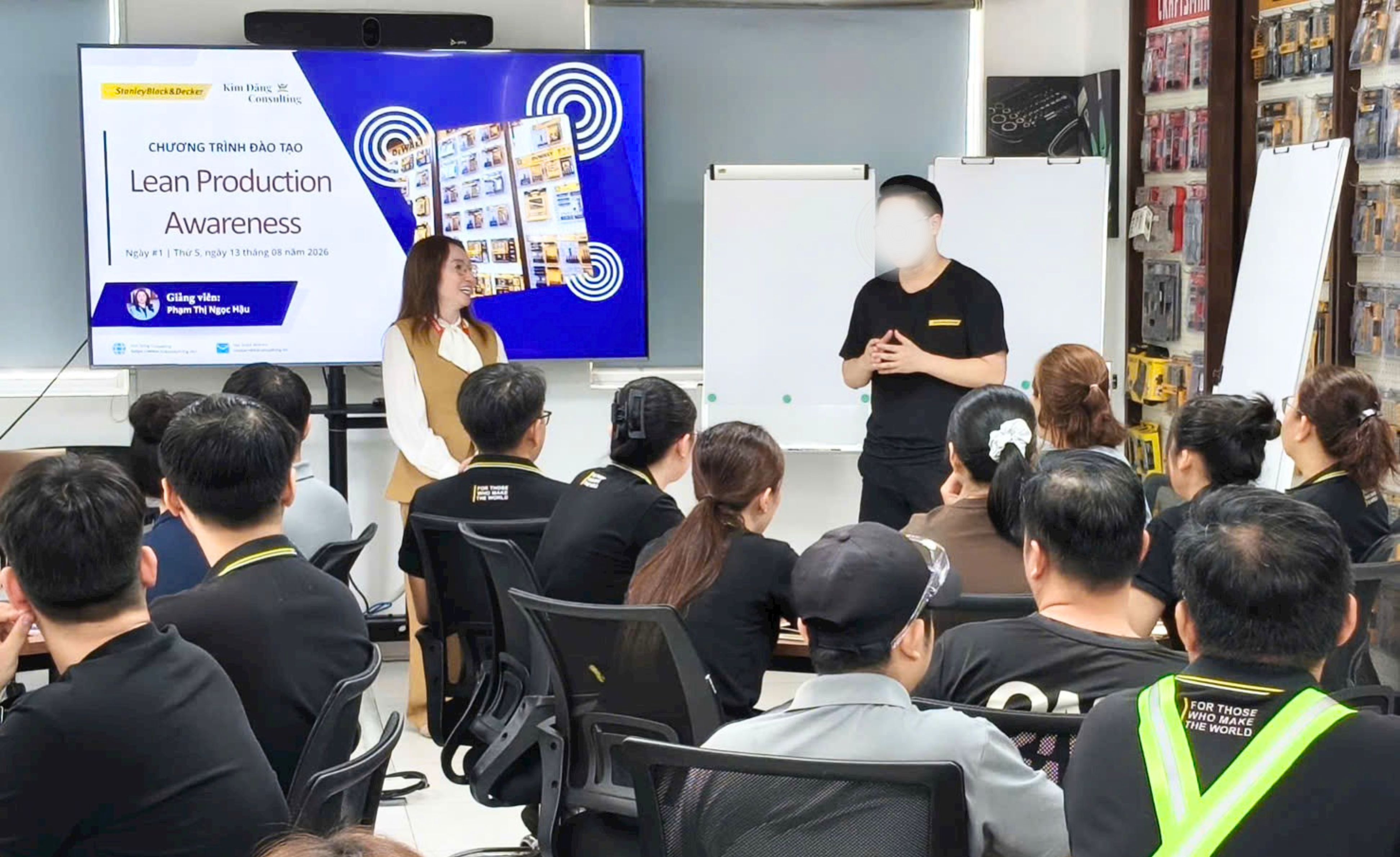 dao-tao-lean-tu-van-lean-compass-ii-stanley-black-decker-kim-dang-consulting
