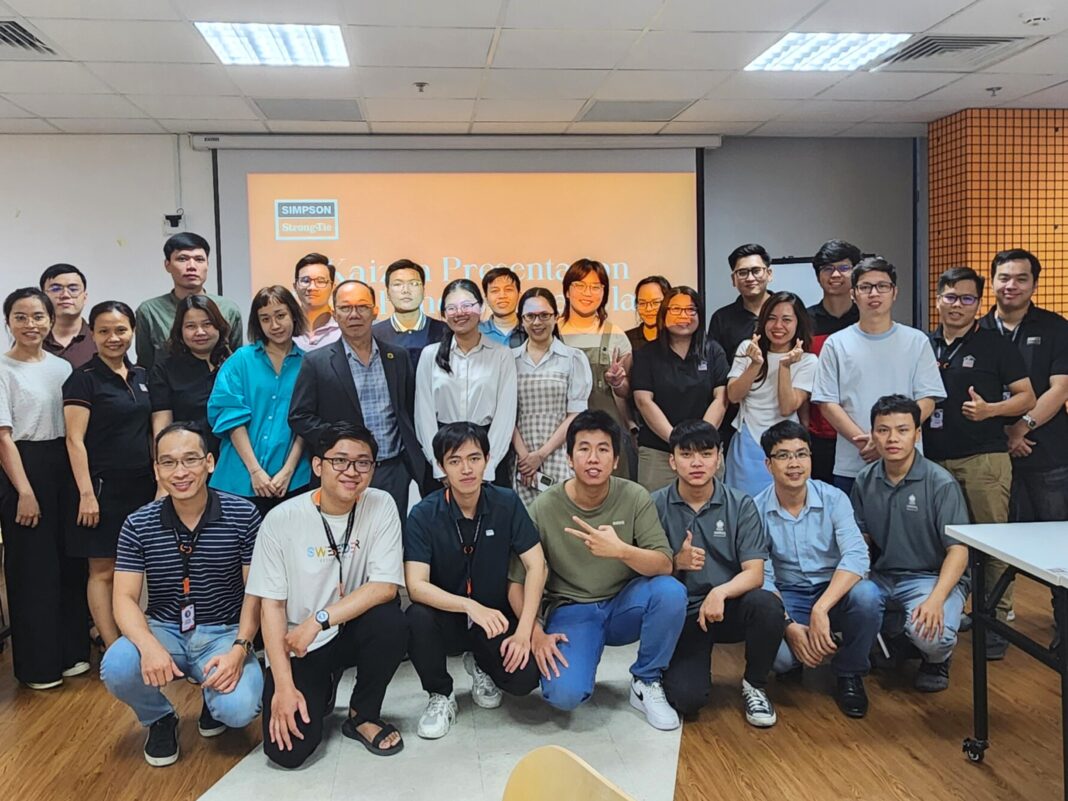 dự án đào tạo tư vấn Lean tại Simpson Strong-tie của Kim Đăng Consulting